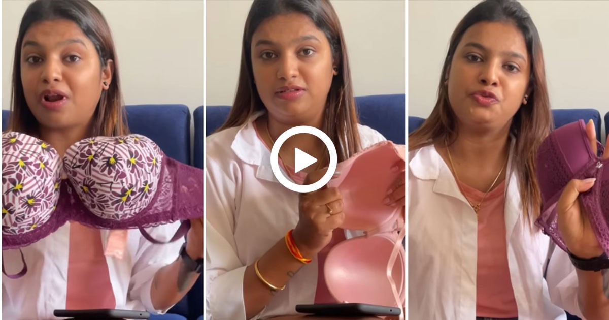 ಎರಡು ಕೊಂಡರೆ ಮೂರು ಉಚಿತ,ಮತ್ತೆ ಬ್ರಾ ಹಿಡಿದು ಮಹಿಳೆಯರಿಗೆ ಸಂದೇಶ ನೀಡಲು ಬಂದ ಸೋನು ಗೌಡ ! ವಿಡಿಯೋ ಮಾಡಿ ಹೇಳಿದ್ದೇನು ನೋಡಿ!!