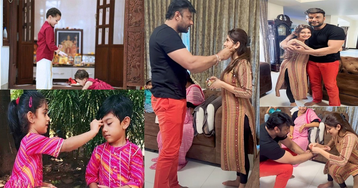 ರಕ್ಷಾ ಬಂಧನ ಆಚರಣೆಯಲ್ಲಿ ಸ್ಯಾಂಡಲ್ ವುಡ್ ಸ್ಟಾರ್ಸ್ ಹಾಗೂ ಅವರ ಮಕ್ಕಳು! ಅವರ ಸೆಲೆಬ್ರೇಶನ್ ಹೇಗಿತ್ತು ಗೊತ್ತಾ? ರಕ್ಷಾ ಬಂಧನ ಆಚರಣೆಯಲ್ಲಿ ಸ್ಯಾಂಡಲ್ ವುಡ್ ಸ್ಟಾರ್ಸ್ ಹಾಗೂ ಅವರ ಮಕ್ಕಳು! ಅವರ ಸೆಲೆಬ್ರೇಶನ್ ಹೇಗಿತ್ತು ಗೊತ್ತಾ?