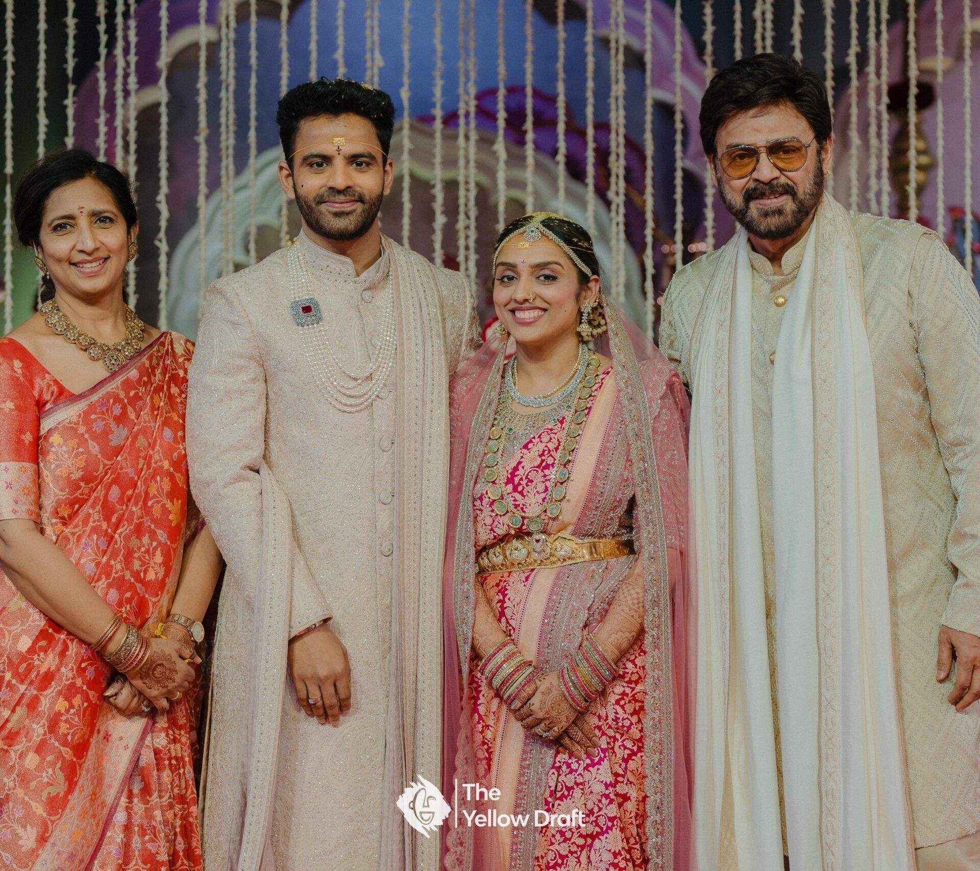 Venkatesh’s 2nd Daughter Hayavahini Weds Nishanth ; See Details & Pics