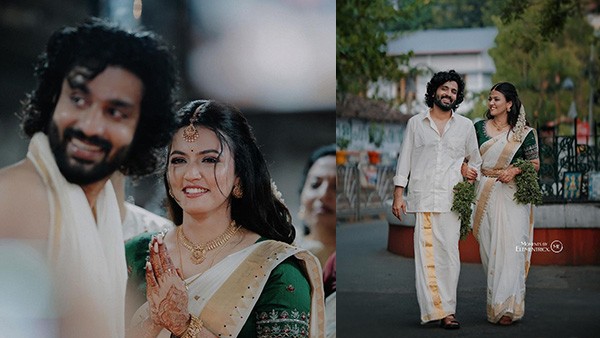 Manjummel Boys Fame Deepak Parambol Ties The Knot With Aparna Das