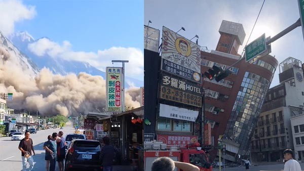 Taiwan Experienced Its Most Powerful Earthquake In 25 years, With A Magnitude Of 7.4 Taiwan Experienced Its Most Powerful Earthquake In 25 years, With A Magnitude Of 7.4