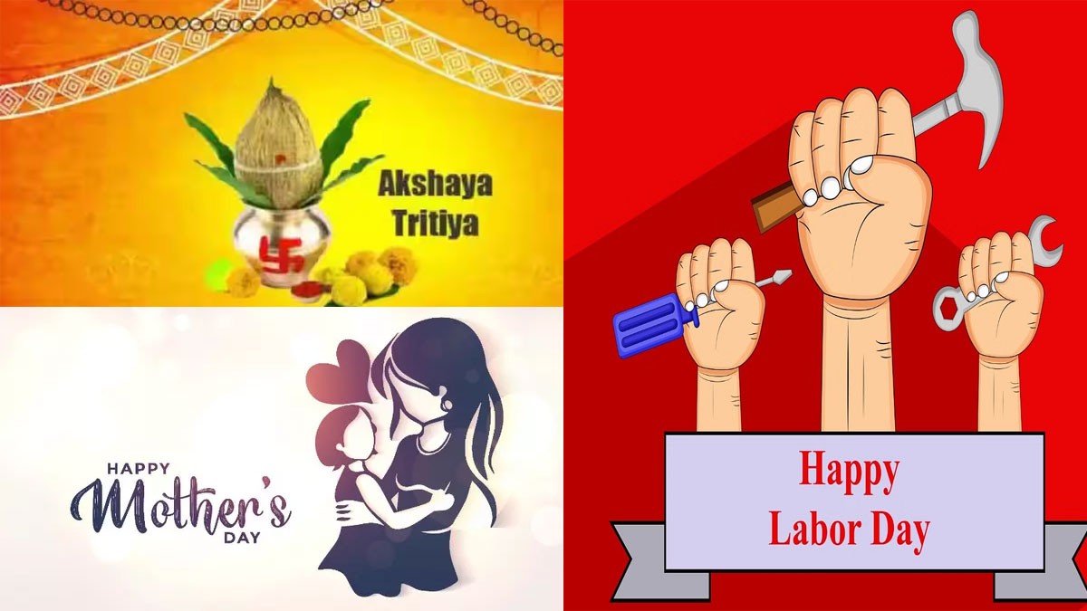 May 2024 Festival List Festival List In May 2024 Akshaya Tritiya