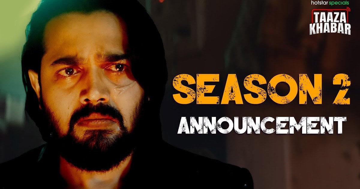 Know All About Taaza Khabar Season 2 Starring Bhuvam Bham In The Lead Role