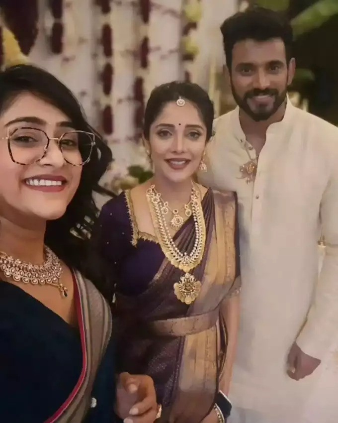 Darling Krishna & Milana Nagaraj Grand Baby Shower Function In Bangalore Darling Krishna & Milana Nagaraj Grand Baby Shower Function In Bangalore