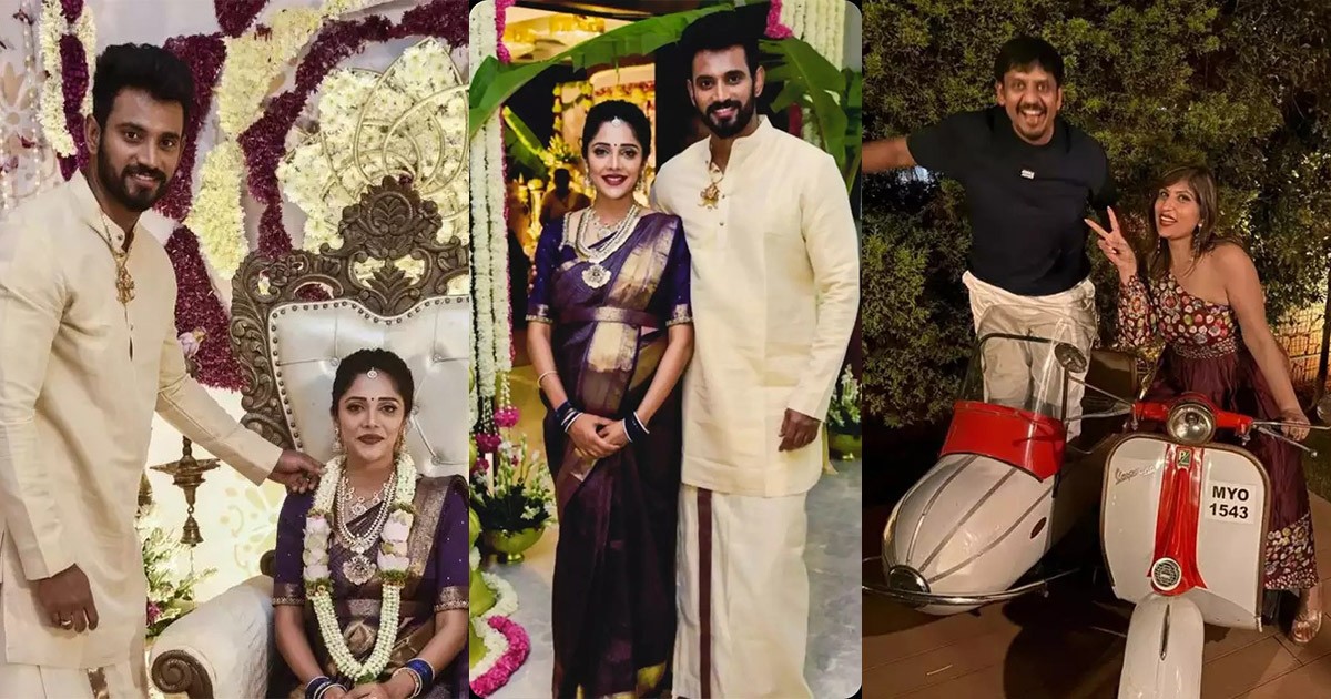 Darling Krishna & Milana Nagaraj Grand Baby Shower Function In Bangalore Darling Krishna & Milana Nagaraj Grand Baby Shower Function In Bangalore
