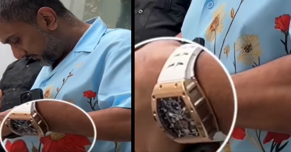 Yo Yo Honey Singh’s Richard Mille Watch Worth ₹3.3 Crores