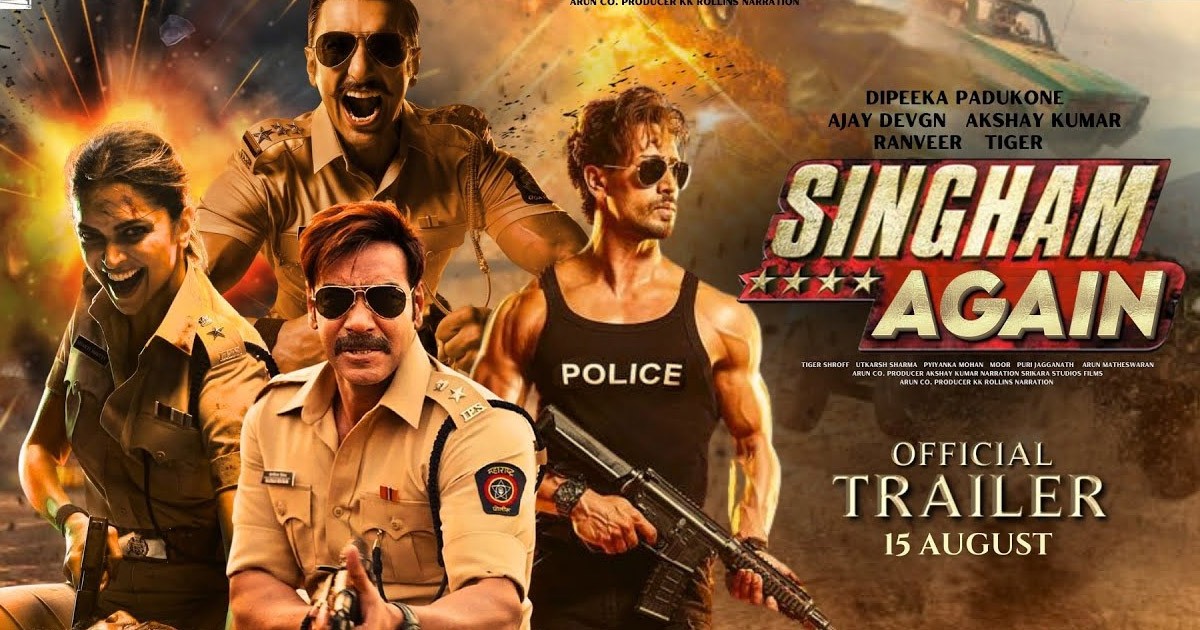 Singham Again: First Day Box Office Collection Report Singham Again: First Day Box Office Collection Report