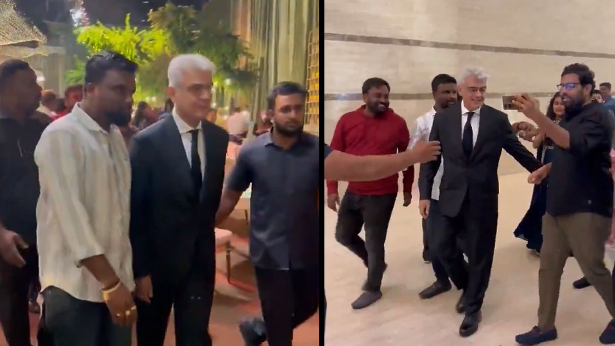 Ajith Kumar's Stunning Transformation At PV Sindhu And Venkata Datta's Wedding Reception Ajith Kumar's Stunning Transformation At PV Sindhu And Venkata Datta's Wedding Reception