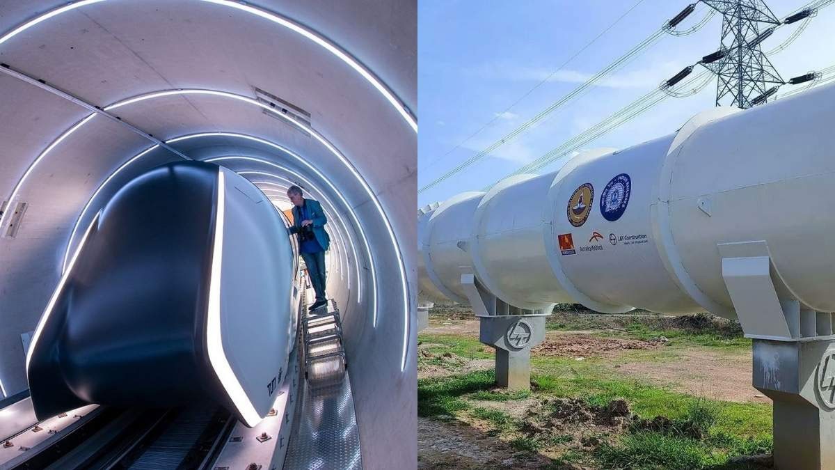 IIT Madras Tests India's First Hyperloop Track: Mumbai to Pune in Just 25 Minutes