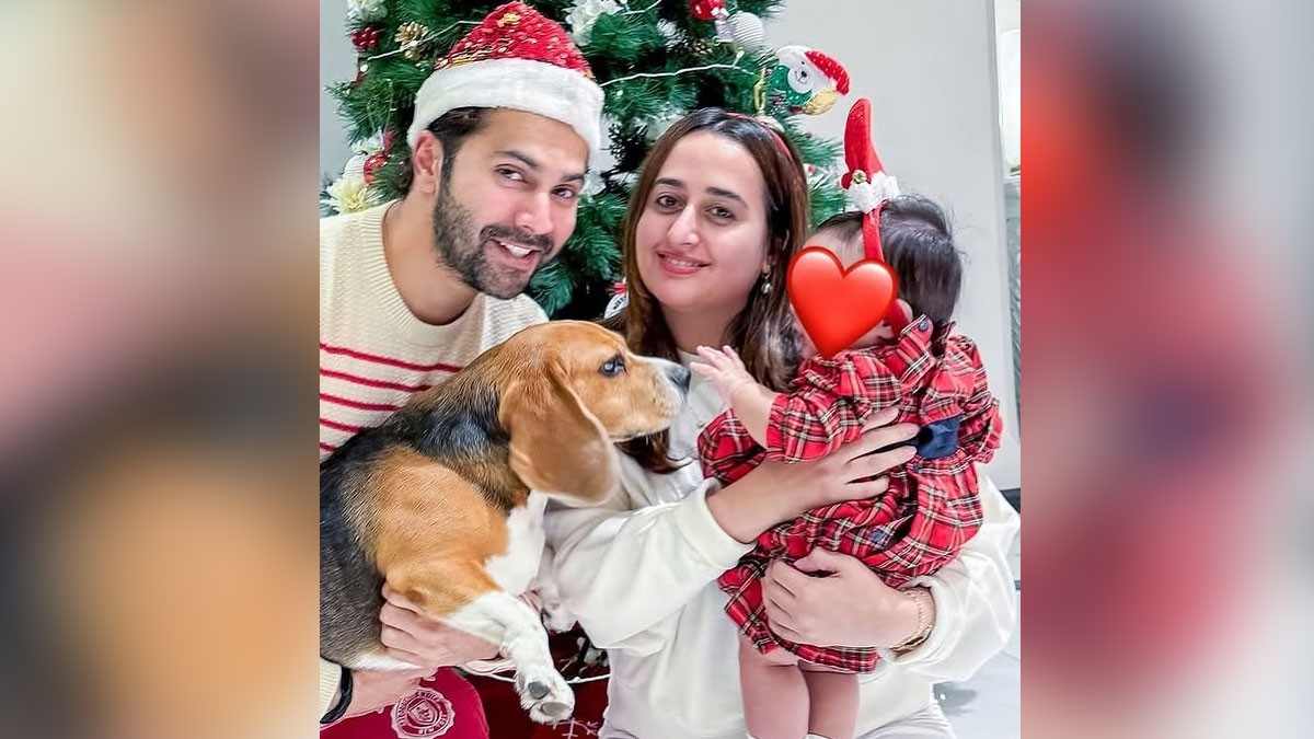 Christmas 2024: Varun Dhawan Celebrates a Magical Christmas with His Newborn Baby, Lara Christmas 2024: Varun Dhawan Celebrates a Magical Christmas with His Newborn Baby, Lara