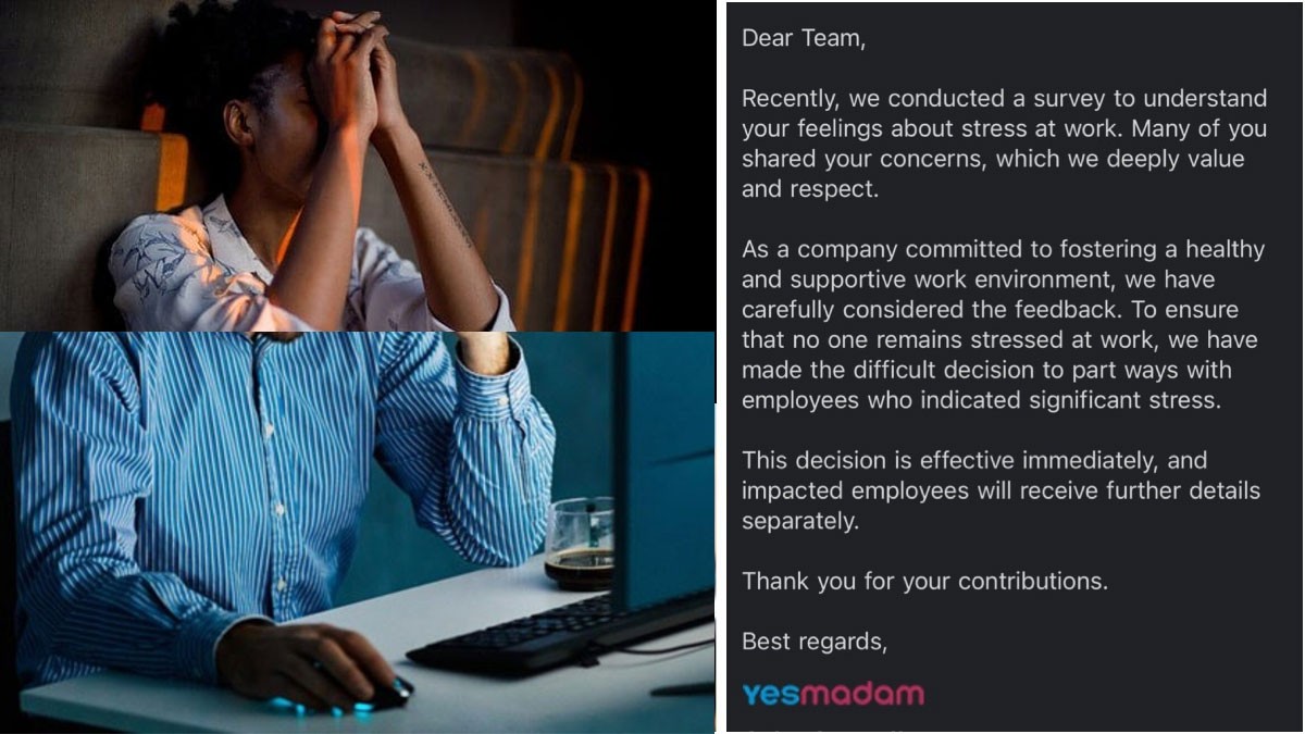 YesMadam Layoffs: Noida-Based Startup Fires Employees for Reporting Stress YesMadam Layoffs: Noida-Based Startup Fires Employees for Reporting Stress