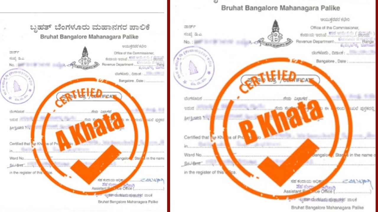ಕರ್ನಾಟಕದಲ್ಲಿ A ಖಾತಾ ಮತ್ತು B ಖಾತಾ ನಡುವಿನ ವ್ಯತ್ಯಾಸವನ್ನು ಅರ್ಥಮಾಡಿಕೊಳ್ಳಿ!! ಕರ್ನಾಟಕದಲ್ಲಿ A ಖಾತಾ ಮತ್ತು B ಖಾತಾ ನಡುವಿನ ವ್ಯತ್ಯಾಸವನ್ನು ಅರ್ಥಮಾಡಿಕೊಳ್ಳಿ!!