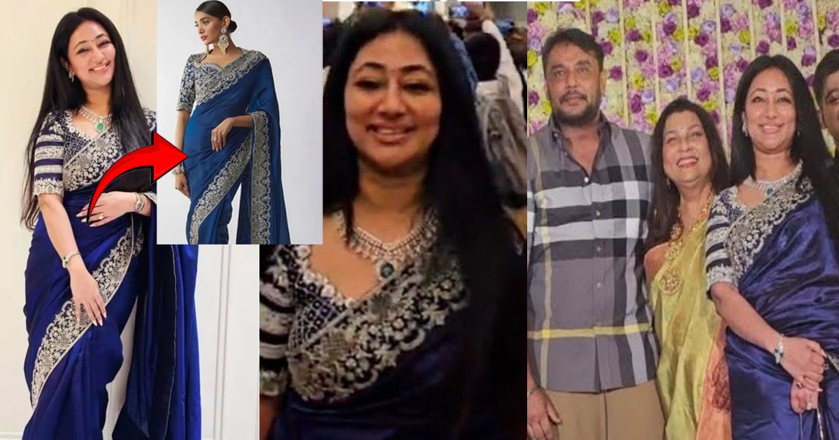 ದರ್ಶನ್ ಪತ್ನಿ ವಿಜಯಲಕ್ಷ್ಮಿ ರಾಣ ಮದುವೆಯಲ್ಲಿ ಹುಟ್ಟಿದ ಸೀರೆ ಬೆಲೆ ಕೇಳಿದರೆ ತಲೆ ತಿರುಗುತ್ತದೆ !!