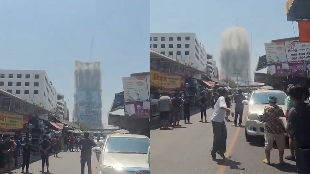 Bangkok Earthquake Video : Skyscraper Collapses in Bangkok After Myanmar Earthquake Bangkok Earthquake Video : Skyscraper Collapses in Bangkok After Myanmar Earthquake