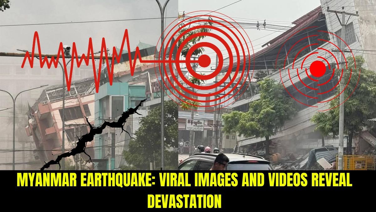 Myanmar Earthquake: Shocking Images And Videos Widespread Impact