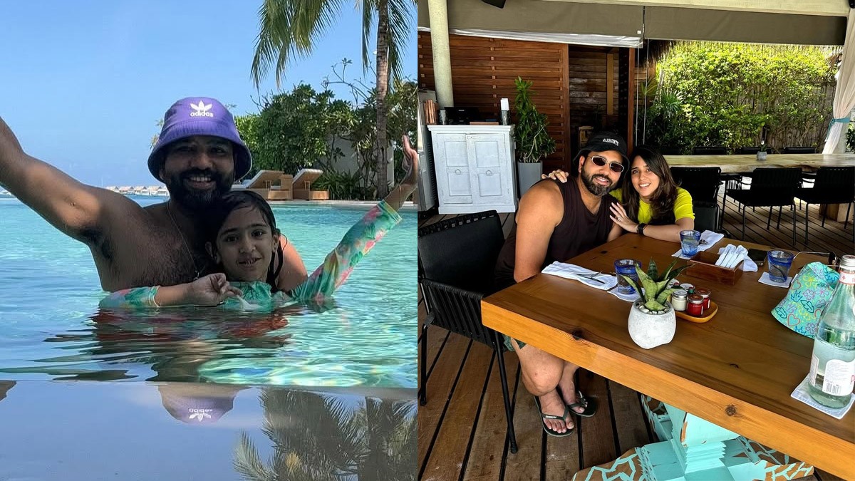 Rohit Sharma Enjoys a Blissful Maldives Vacation with Family Before IPL 2025 Rohit Sharma Enjoys a Blissful Maldives Vacation with Family Before IPL 2025