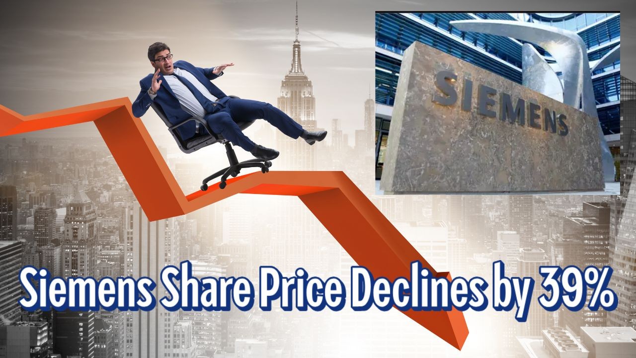 Siemens Share Price Plummets by 39% Amid Market Turmoil Siemens Share Price Plummets by 39% Amid Market Turmoil