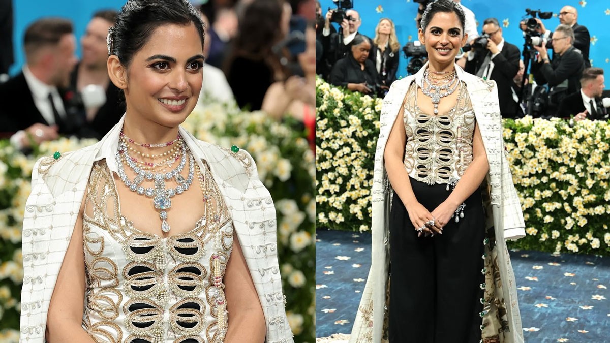 Isha Ambani Stuns at Met Gala 2025 with Regal Diamonds and Timeless Elegance Isha Ambani Stuns at Met Gala 2025 with Regal Diamonds and Timeless Elegance