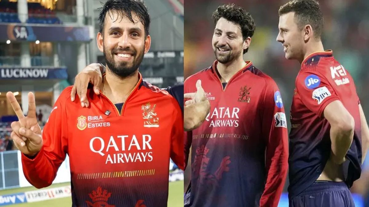 Josh Hazlewood and Tim David Set to Play IPL 2025 Playoffs for RCB Against Mumbai Indians Josh Hazlewood and Tim David Set to Play IPL 2025 Playoffs for RCB Against Mumbai Indians
