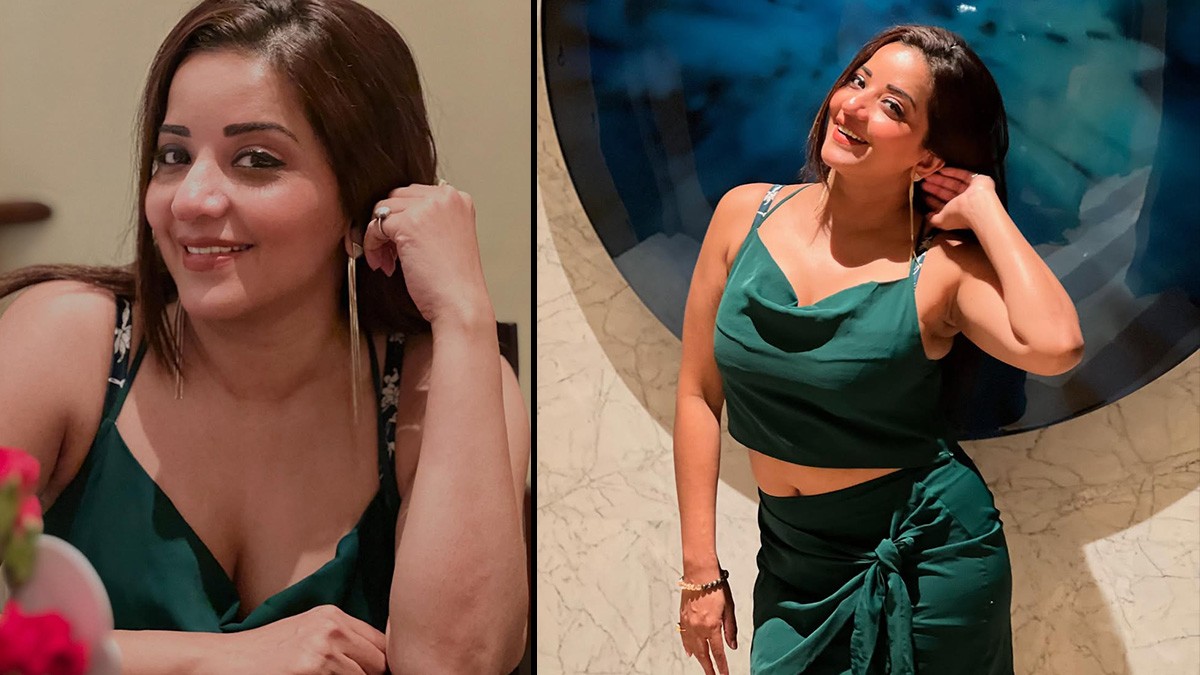 Monalisa Shares Her Saturday Night Enjoyment in Stylish Green Ensemble Monalisa Shares Her Saturday Night Enjoyment in Stylish Green Ensemble