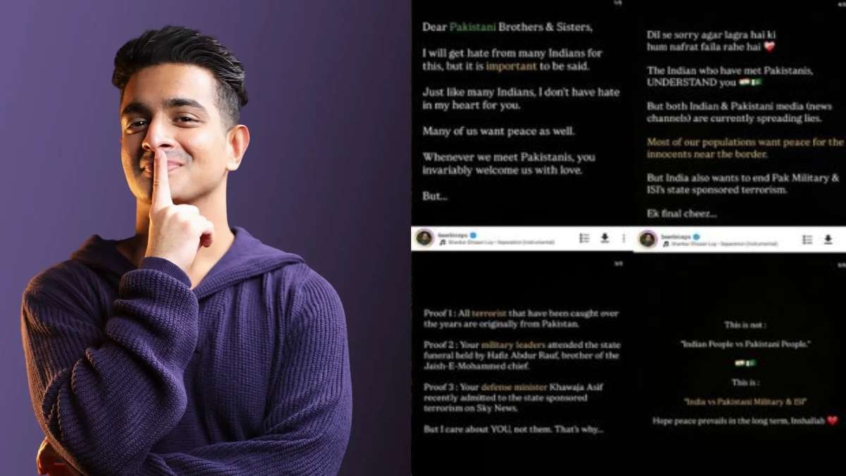 YouTuber Ranveer Allahabadia Faces Backlash Over Pakistan Support Post YouTuber Ranveer Allahabadia Faces Backlash Over Pakistan Support Post