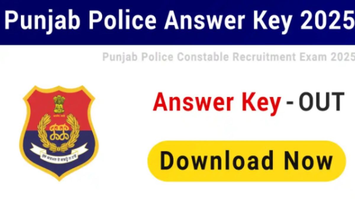 Punjab Police Constable Exam 2025: Answer Key Released, Objection Window Open Punjab Police Constable Exam 2025: Answer Key Released, Objection Window Open