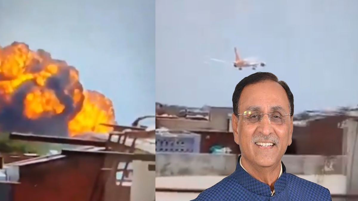 Former Gujarat CM Vijay Rupani Was Onboard: Air India Flight AI171 Crashes Near Ahmedabad Former Gujarat CM Vijay Rupani Was Onboard: Air India Flight AI171 Crashes Near Ahmedabad