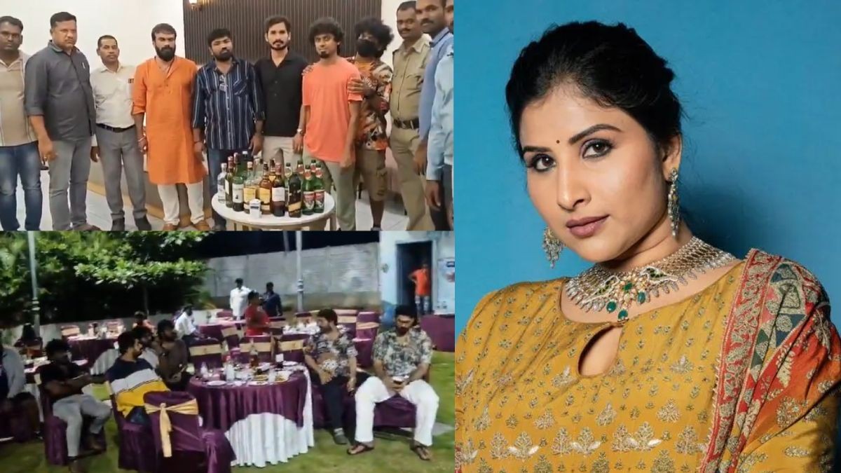 Singer Mangli’s Birthday Party Raided: Police Seize Foreign Liquor and Ganja Singer Mangli’s Birthday Party Raided: Police Seize Foreign Liquor and Ganja