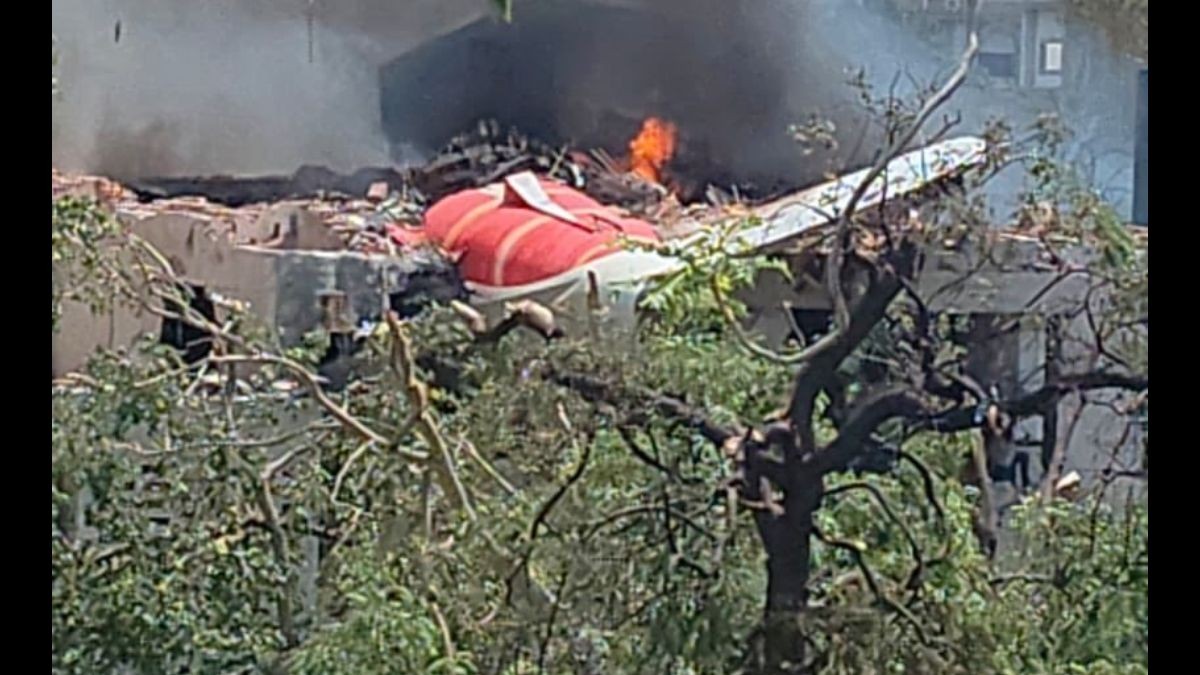 Air India Flight Crashes Near Ahmedabad Airport: London-Bound Plane Involved in Tragic Incident Air India Flight Crashes Near Ahmedabad Airport: London-Bound Plane Involved in Tragic Incident