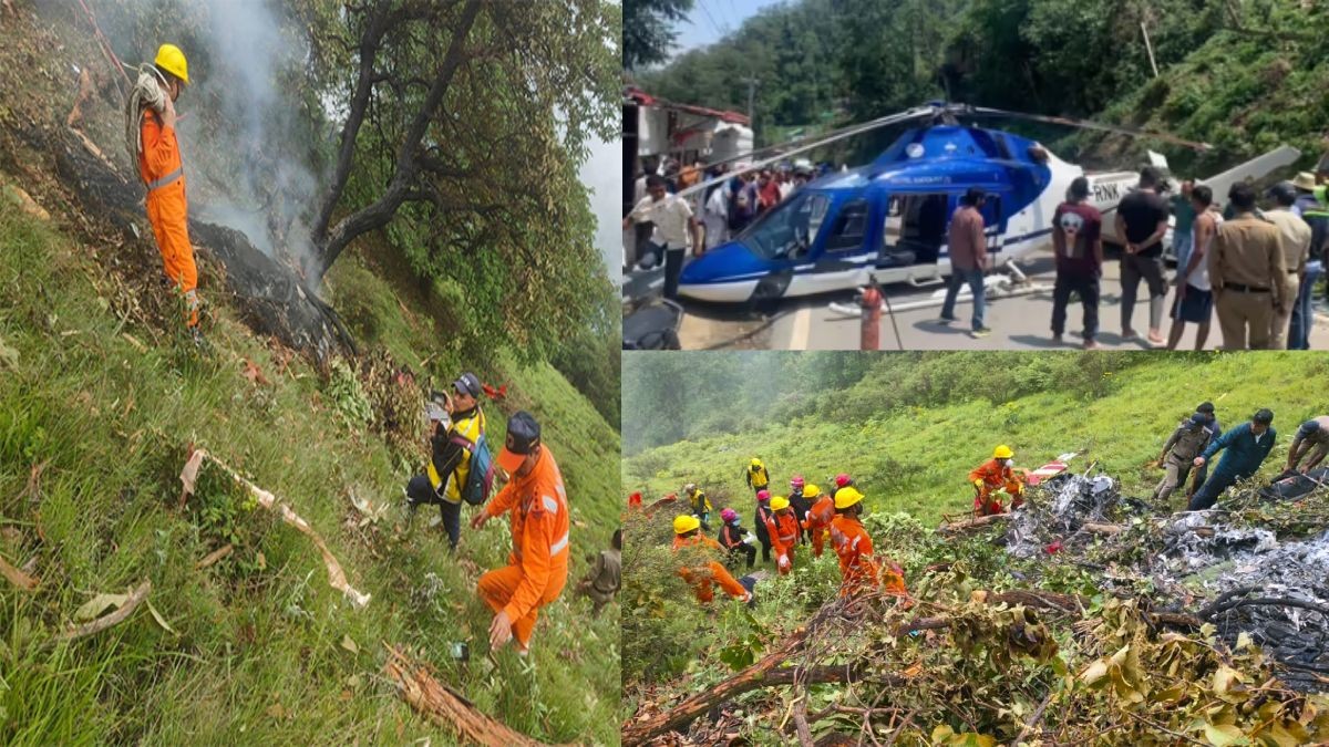 Uttarakhand Helicopter Crash: 7 Dead Near Kedarnath Amid Poor Visibility Uttarakhand Helicopter Crash: 7 Dead Near Kedarnath Amid Poor Visibility