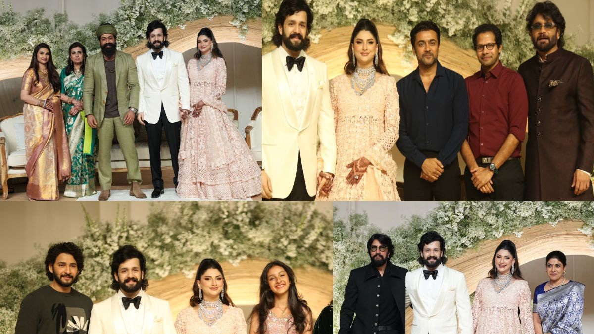 Yash, Sudeep, and Suriya Attend Akhil Akkineni’s Grand Wedding Reception Yash, Sudeep, and Suriya Attend Akhil Akkineni’s Grand Wedding Reception