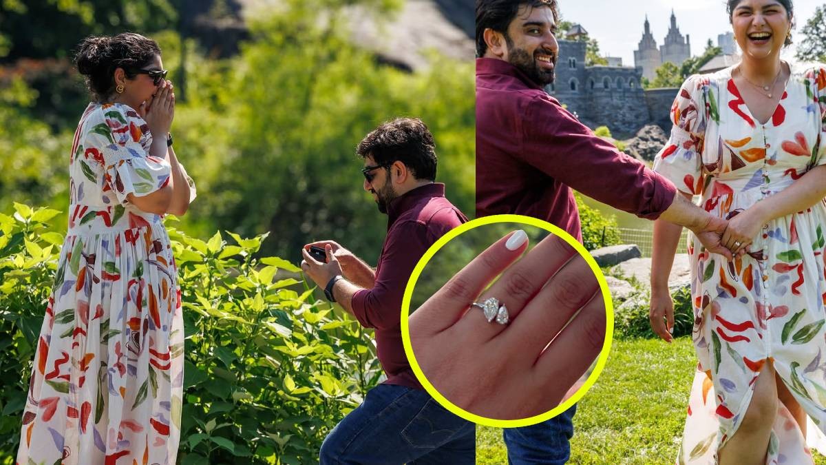 Anshula Kapoor Gets Engaged to Longtime Beau Rohan Thakkar in Dreamy NYC Proposal