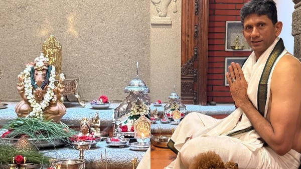 Venkatesh Prasad Celebrates Ganesh Chaturthi 2025 with Heartfelt Wishes and Family Rituals Venkatesh Prasad Celebrates Ganesh Chaturthi 2025 with Heartfelt Wishes and Family Rituals