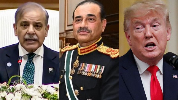 Pakistan PM Sharif, Army Chief Munir Hold Closed-Door Talks with Trump