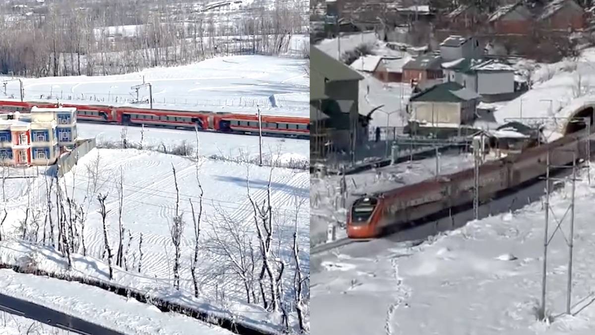 Vande Bharat Express Kashmir – ಹಿಮಾಚ್ಛಾದಿತ ಕಣಿವೆಯಲ್ಲಿ ಭಾರತದ ರೈಲು ಸಂಚಾರ