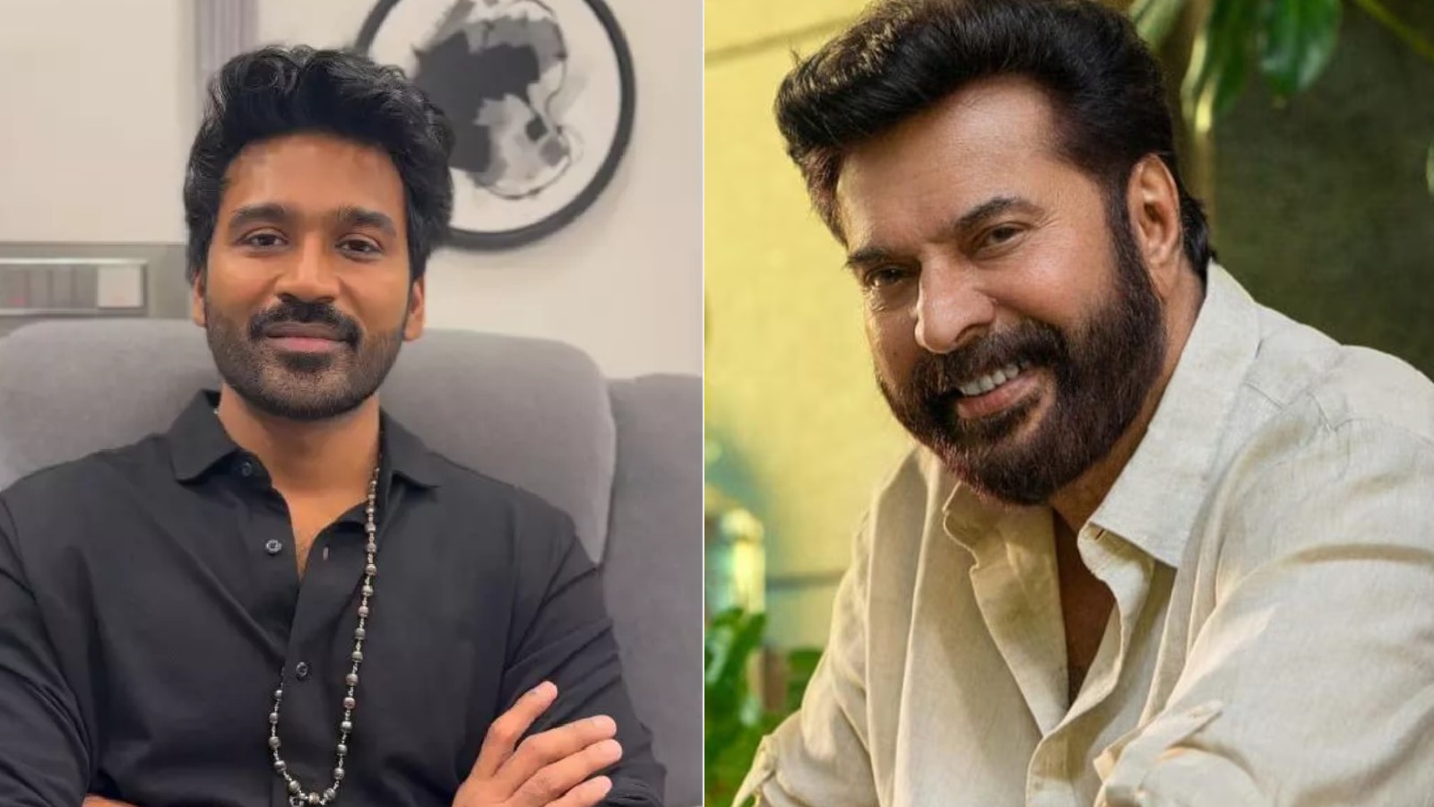 Mammootty Officially Joins Dhanush in Rajkumar Periyasamy’s D55 Project