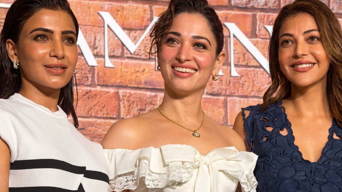 Samantha, Tamannaah, and Kajal Reunite at Juhu Jewellery Launch