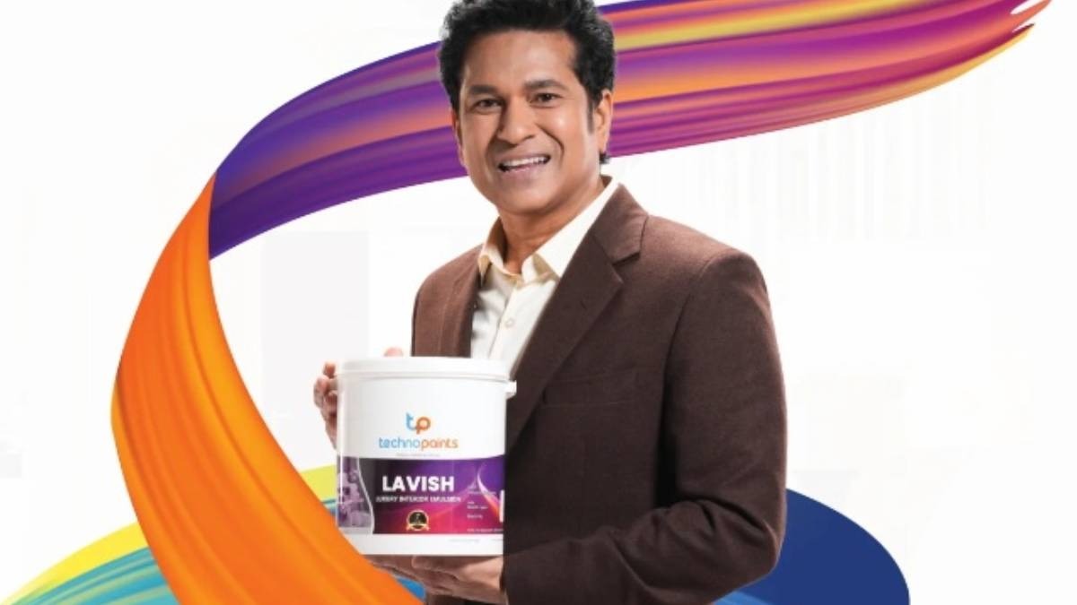 Techno Paints Plans ₹500 Crore IPO, Sachin Tendulkar Named Brand Ambassador