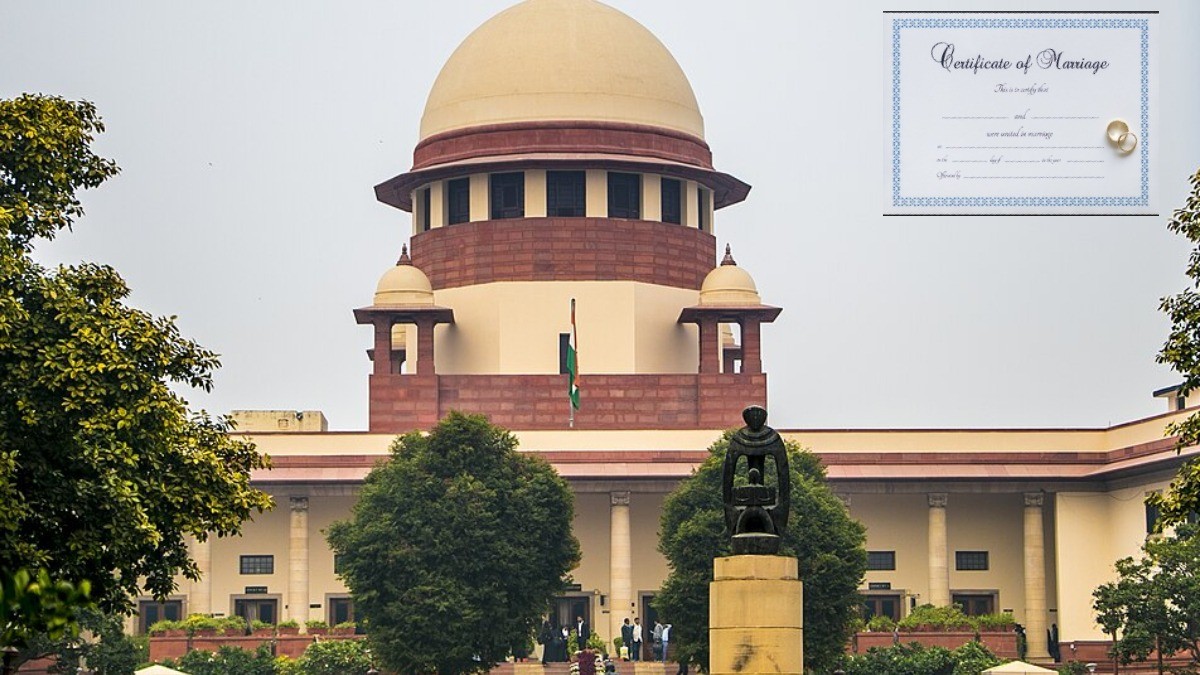 Supreme Court: Marriage Certificate Alone Cannot Define Husband-Wife Status Without Hindu Ceremonies
