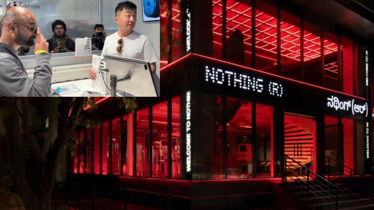 First Customer Purchase at Nothing’s Bengaluru Store with CEO Carl Pei Behind the Counter
