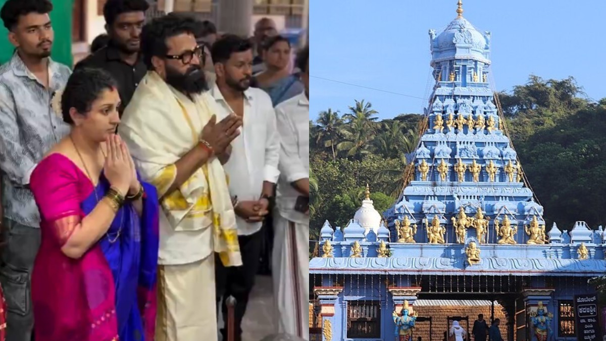 Rishab Shetty Visits Kadri Shree Manjunatha Temple – A Year-Round Devotion