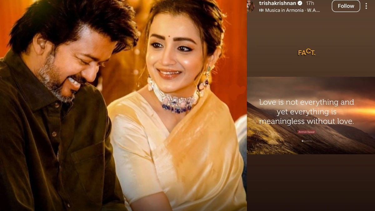 Vijay–Trisha Dating Rumors Intensify as Divorce Reports Surface