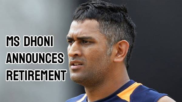 MS Dhoni Announces Retirement, Ends Glorious Cricket Journey