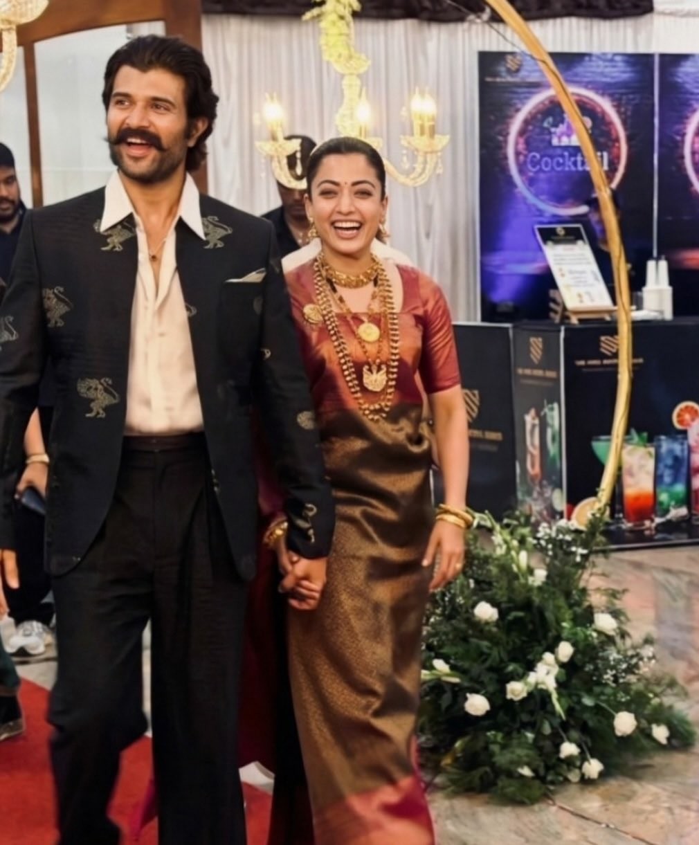 Inside Rashmika Mandanna & Vijay Deverakonda’s Private Reception in Coorg