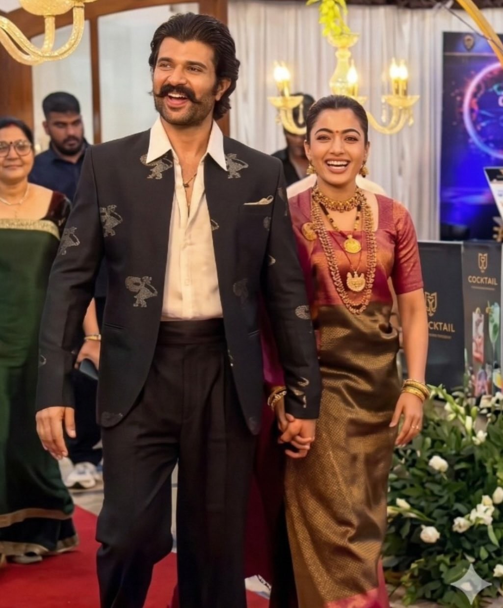 Inside Rashmika Mandanna & Vijay Deverakonda’s Private Reception in Coorg