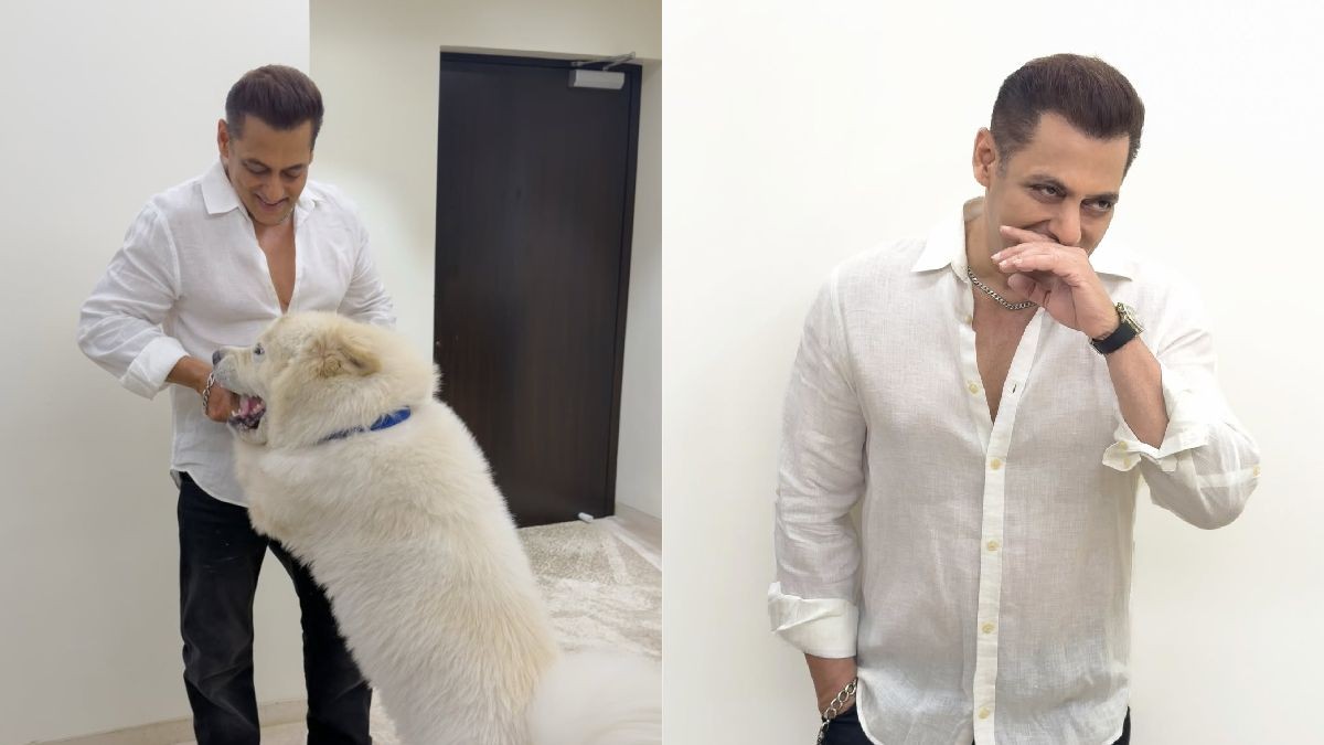 Salman Khan Shares Candid Moments with Shiba Inu, Fans Call Him Timeless Legend
