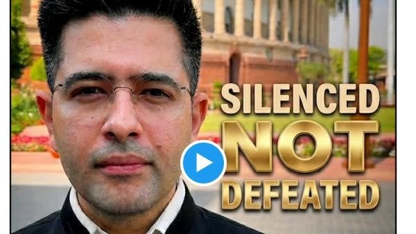 Raghav Chadha’s Message: Silenced, Not Defeated