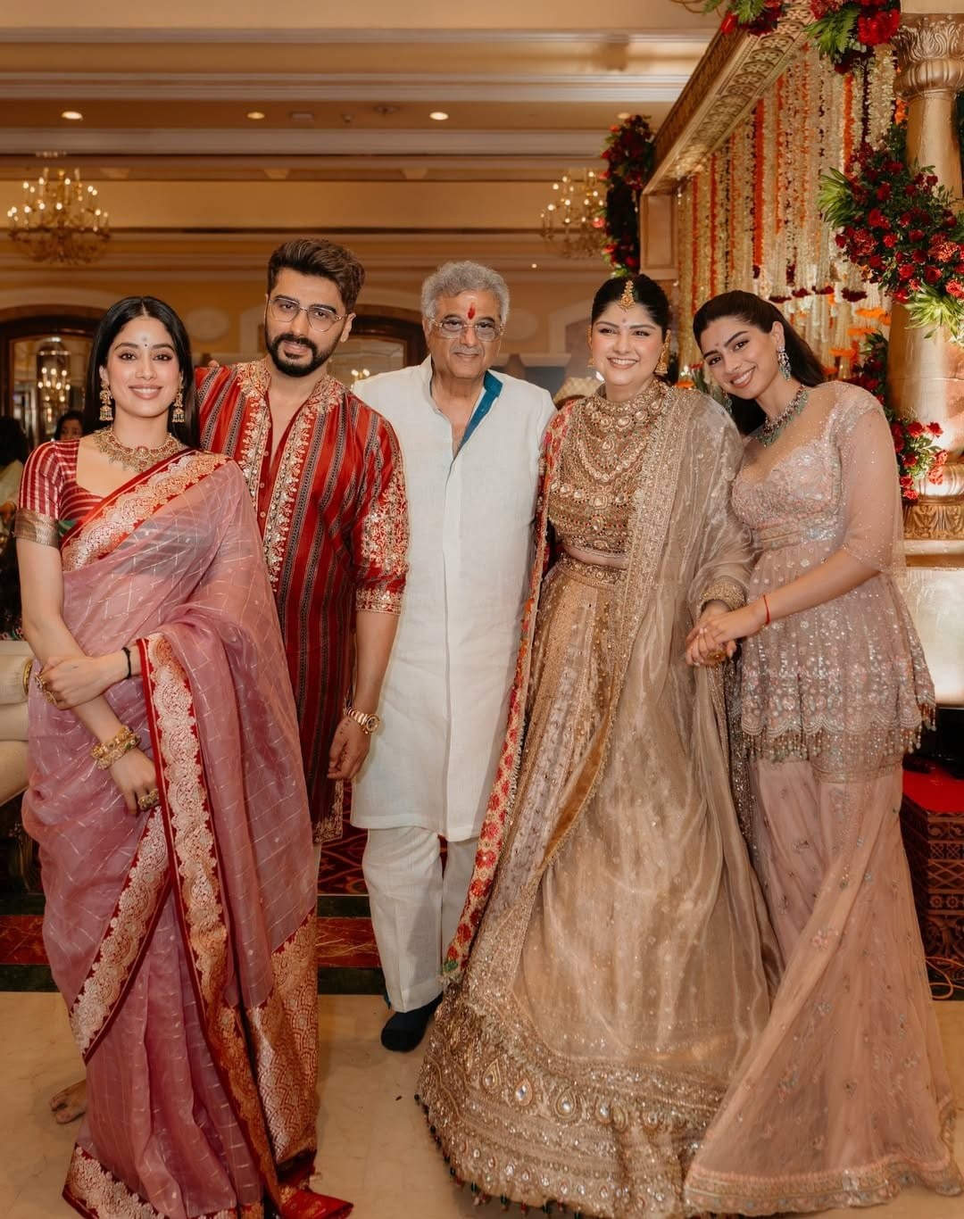 Anshula Kapoor’s Wedding Festivities: A Wholesome Celebration