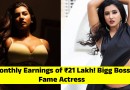 Monthly Earnings of ₹21 Lakh! Bigg Boss Fame Actress Faces Police Case Over Obscenity Allegations