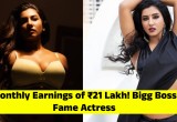 Monthly Earnings of ₹21 Lakh! Bigg Boss Fame Actress Faces Police Case Over Obscenity Allegations